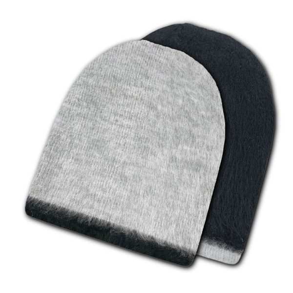 Reversible Alpaca Wool Brushed Unisex Beanies Handmade In Ecuador